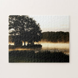 Puzzle Escena del lago matutino 11x14 252pc jpcna