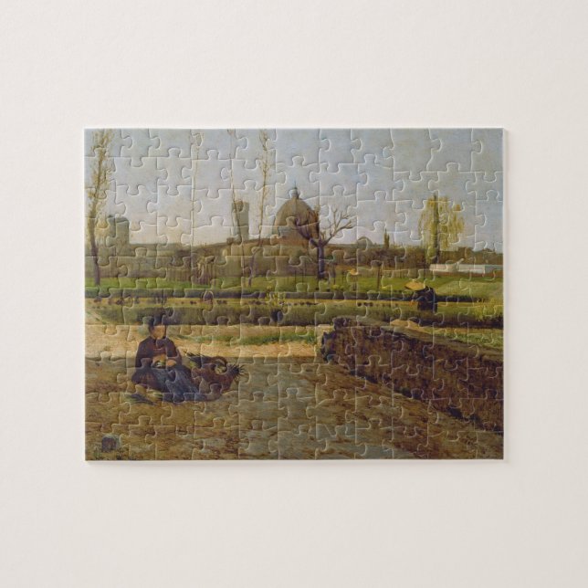 Puzzle Escena diaria, cerca de Florencia, c.1865 (Horizontal)