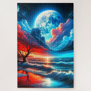 Puzzle Escena lunar
