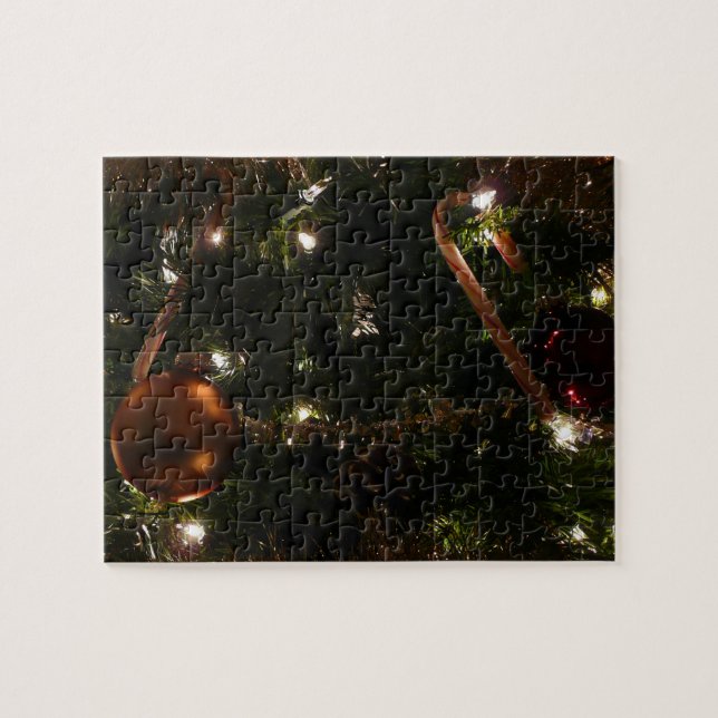 Puzzle Escena navideña en árbol de Navidad III (Horizontal)