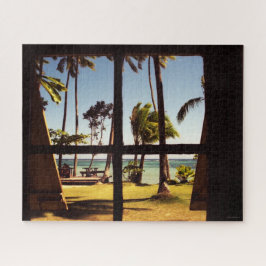 Puzzle Escena tropical de la playa de Fiji 16x20 520pc jp