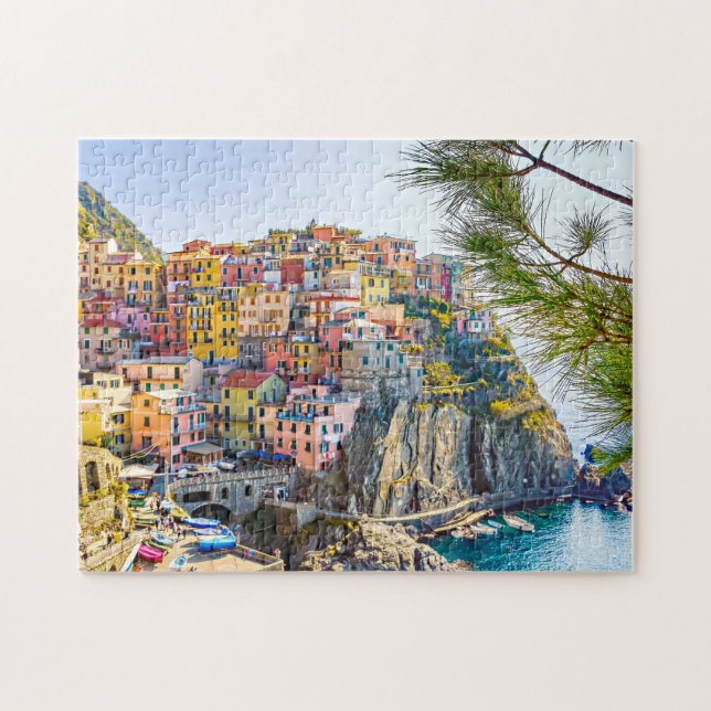 Puzzle Escenario de Italia terre liguria verano (Horizontal)