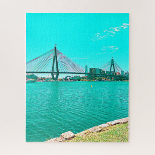 Puzzle Escenario del puerto del puente ANZAC de Sydney