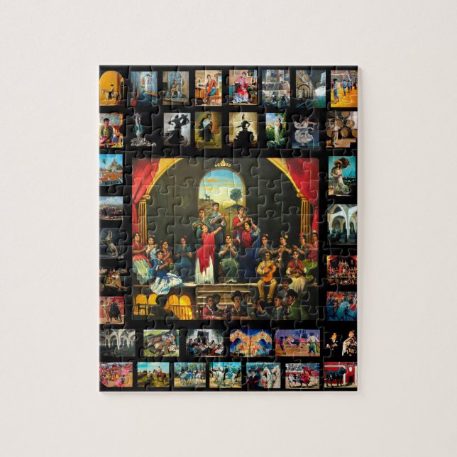 PUZZLE ESCENARIO FLAMENCO (Vertical)