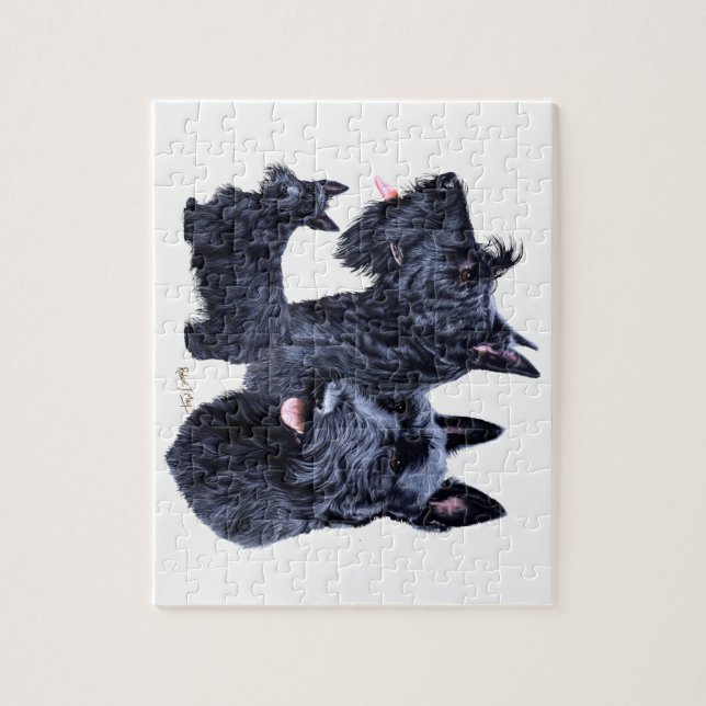 Puzzle Escocés Terrier (Vertical)