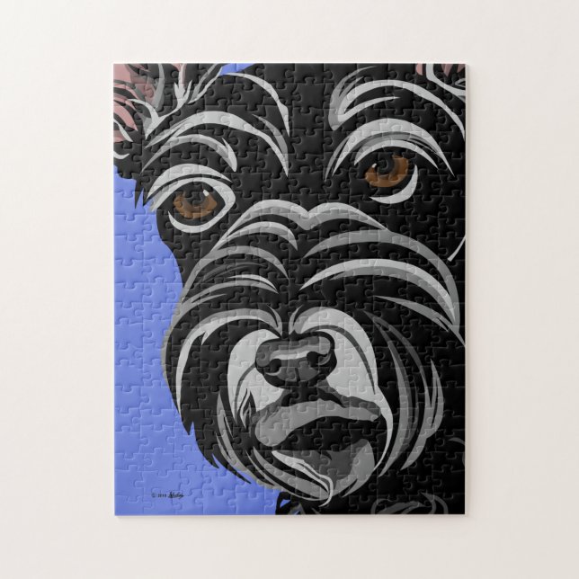 Puzzle Escocés Terrier (Vertical)