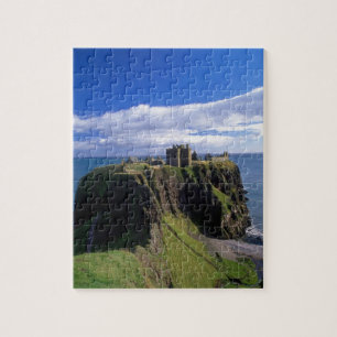 Puzzle Escocia, Aberdeen. Castillo Dunnotar.