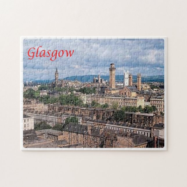 Puzzle Escocia - Glasgow (Horizontal)