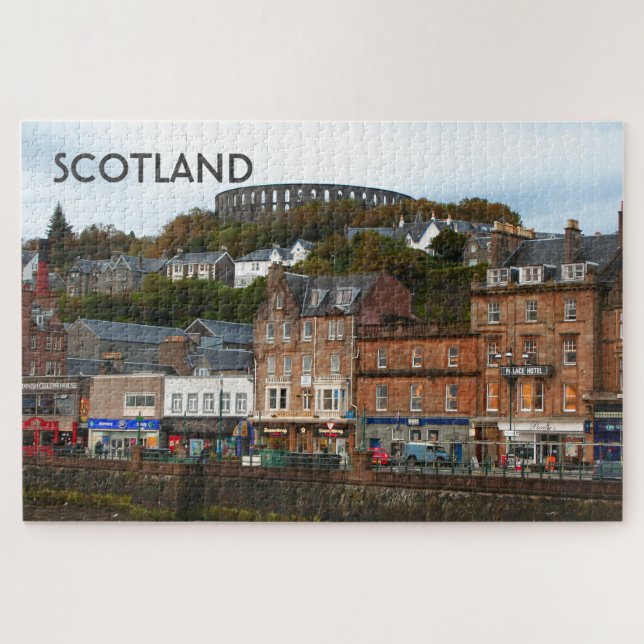 Puzzle Escocia: Oban (Horizontal)