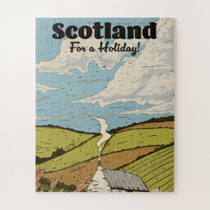 Puzzle Escocia para unas vacaciones!