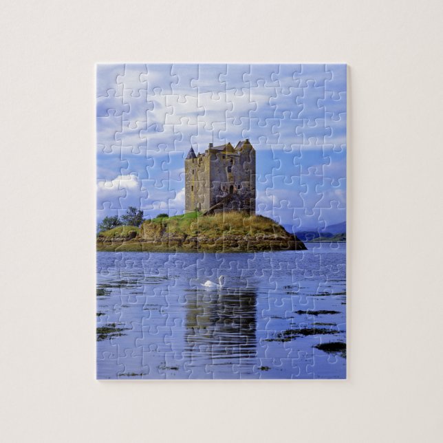 Puzzle Escocia, Tierras Altas, Wester Ross, Loch Linnhe.  (Vertical)