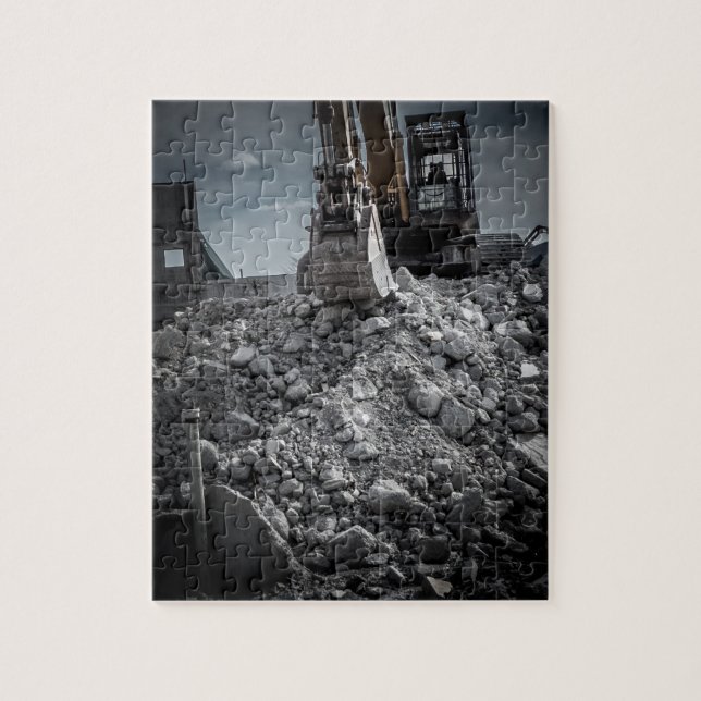 Puzzle Escombros de la demolición del teatro (Vertical)