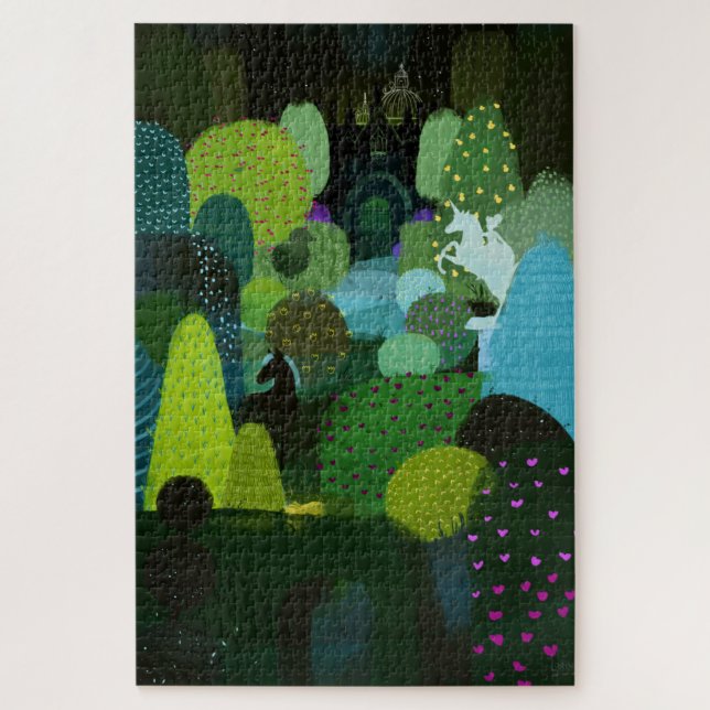Puzzle Escondido en el parque (Vertical)