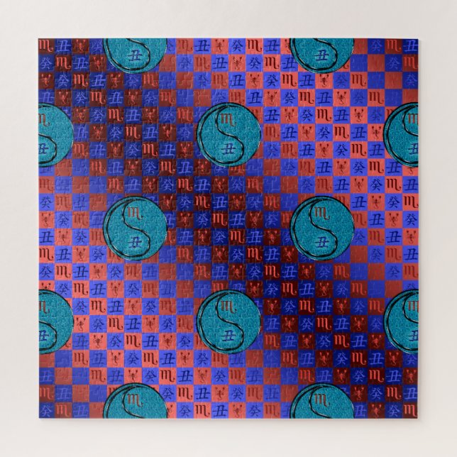 Puzzle Escorpio & Buey de Agua (Vertical)