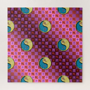 Puzzle Escorpio & Gallo de Metal