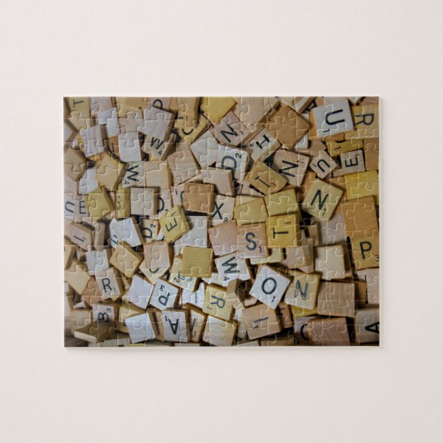 Puzzle Escramble alfabético - 8x10 - 110 pcs (Horizontal)