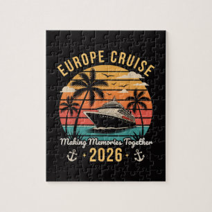 Puzzle escuadrón de crucero por Europa 2026 vacaciones fa