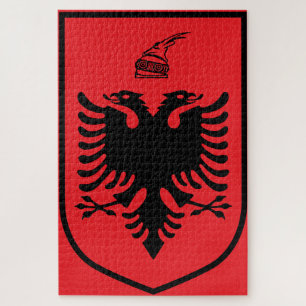 Puzzle Escudo de Albania