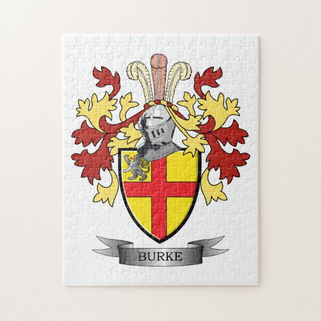 Puzzle Escudo de armas de Burke (Vertical)