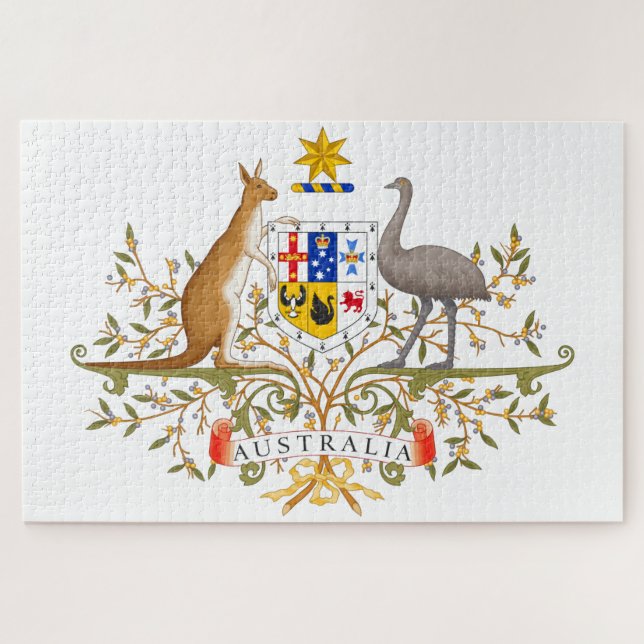 Puzzle Escudo de Australia (Horizontal)