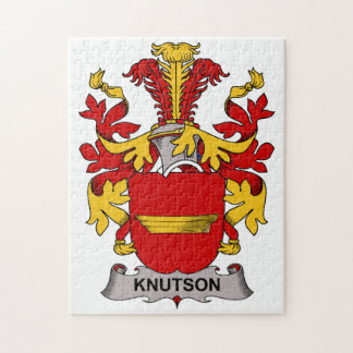 Puzzle Escudo de la familia de Knutson