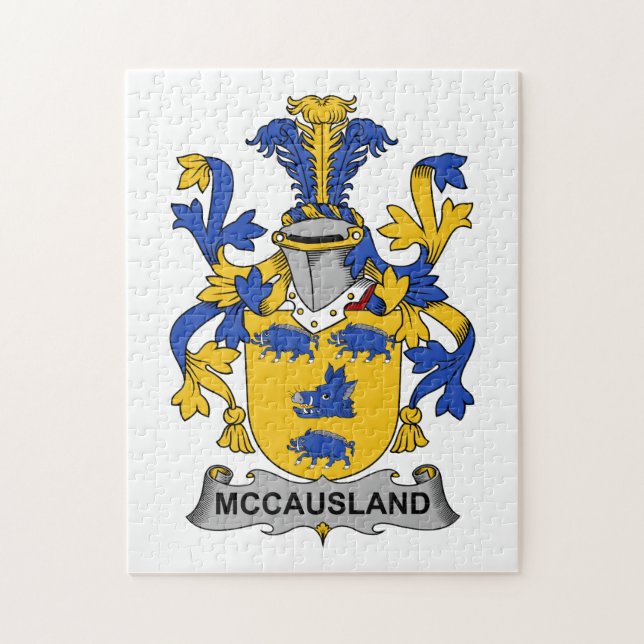 Puzzle Escudo de la familia de McCausland (Vertical)
