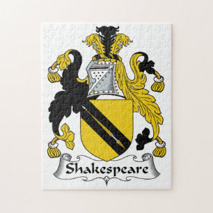 Puzzle Escudo de la familia de Shakespeare