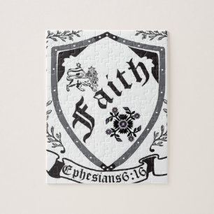 Puzzle Escudo de Shalom de la fe