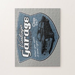 Puzzle Escudo del garaje del vintage GTO
