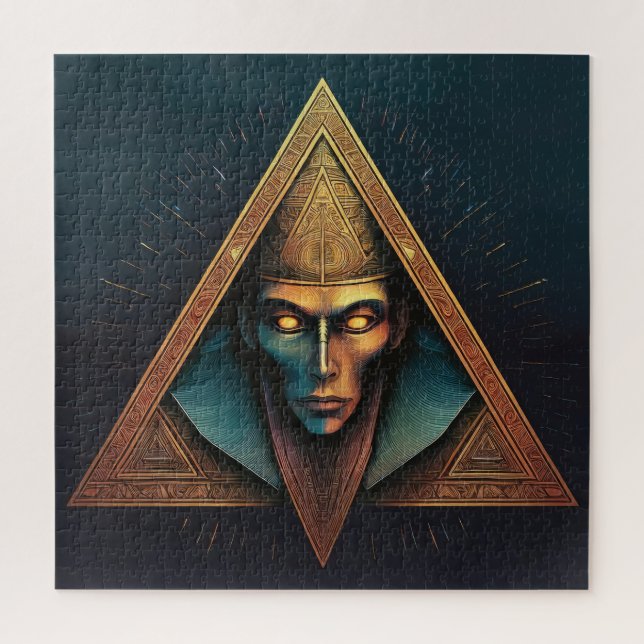 Puzzle Escudo del muro de Illuminati (Vertical)