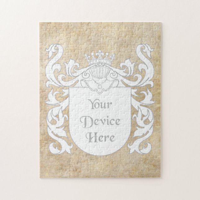 Puzzle Escudo heráldico adaptable (Vertical)