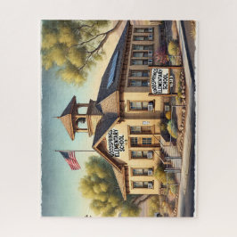 Puzzle Escuela Primaria Historic Schoohouse Goodsprings 1