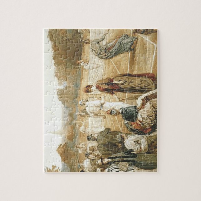 Puzzle Escuela vieja del tenis SUPERIOR (Vertical)