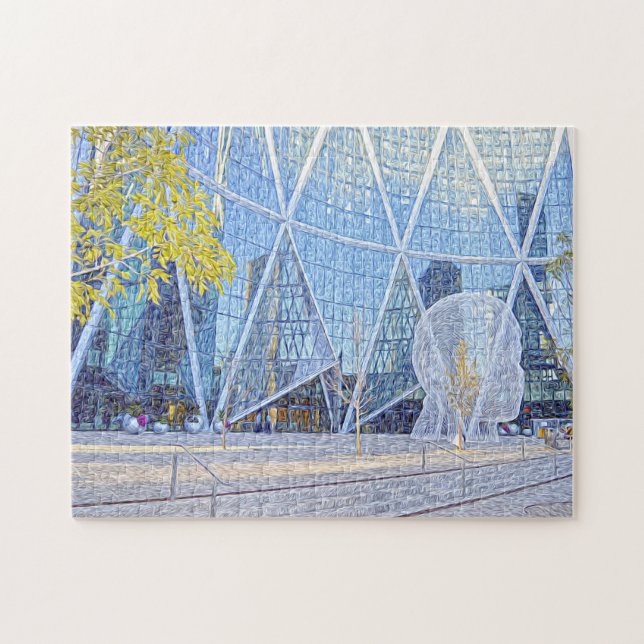 Puzzle Escultura callejera Calgary. (Horizontal)