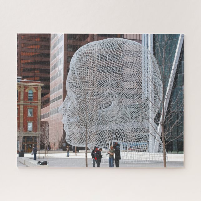 Puzzle Escultura callejera Calgary. (Horizontal)