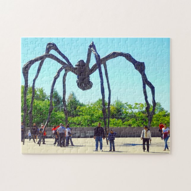 Puzzle Escultura de araña Ottawa. (Horizontal)