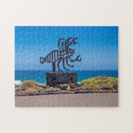 Puzzle Escultura de Langosta de César Manrique, Jameos de