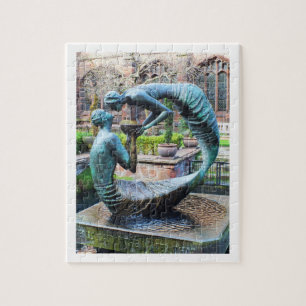 Puzzle Escultura del agua de la vida