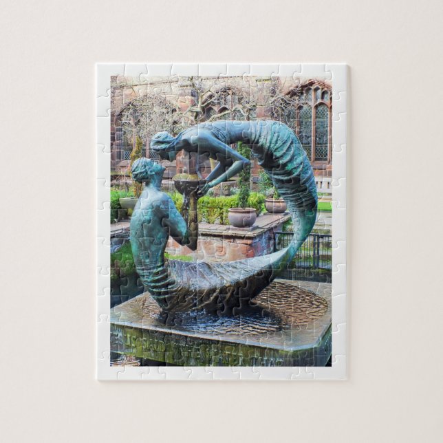 Puzzle Escultura del agua de la vida (Vertical)
