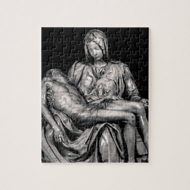Puzzle Escultura del Pieta del La de la obra maestra de (Vertical)