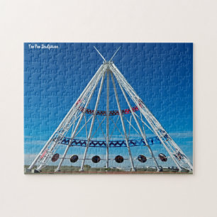 Puzzle Escultura Tee Pee