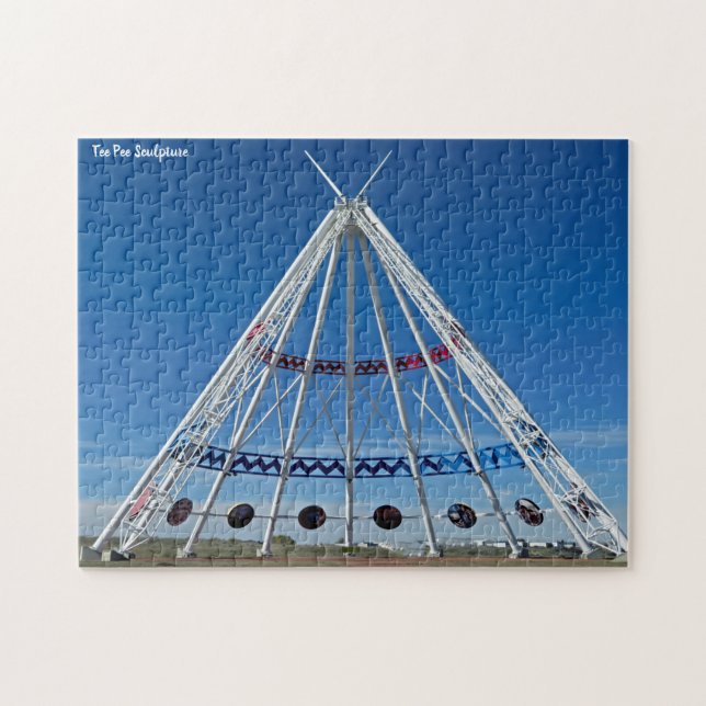 Puzzle Escultura Tee Pee (Horizontal)