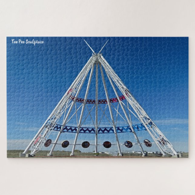 Puzzle Escultura Tee Pee (Horizontal)