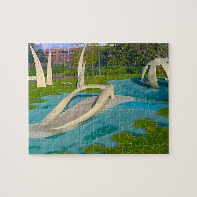 Puzzle Esculturas de Australia (Horizontal)