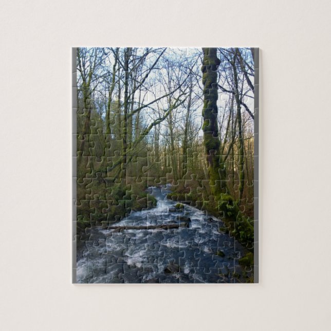 Puzzle Escurrimiento desde las cataratas del velo de novi (Vertical)