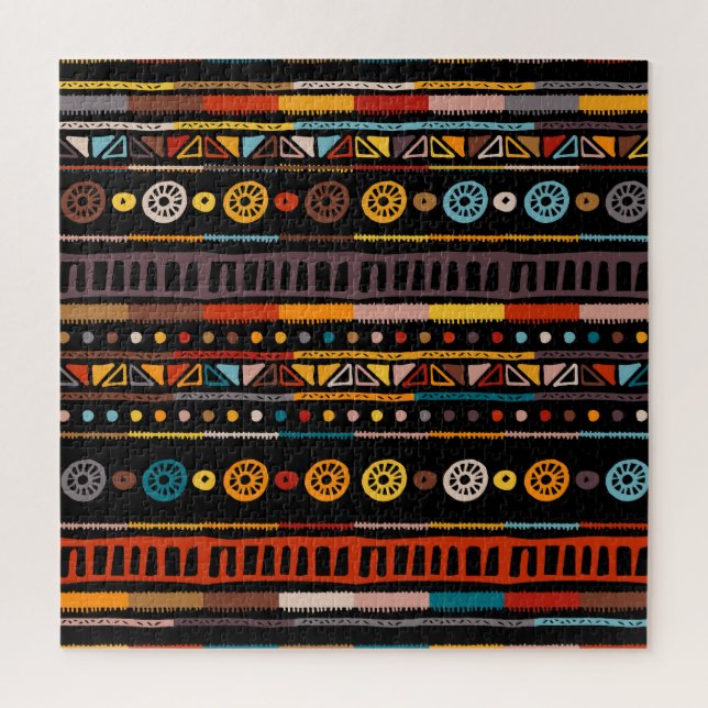 Puzzle Esencia nativa americana: cosecha étnica (Vertical)