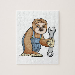 Puzzle Eslovaco como artesano con llave