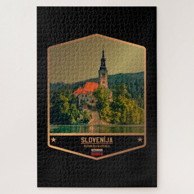 Puzzle Eslovenia (Vertical)