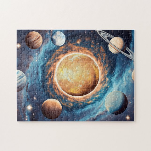 Puzzle Espacio al aire libre reciente Jigsaw rompe espaci (Horizontal)