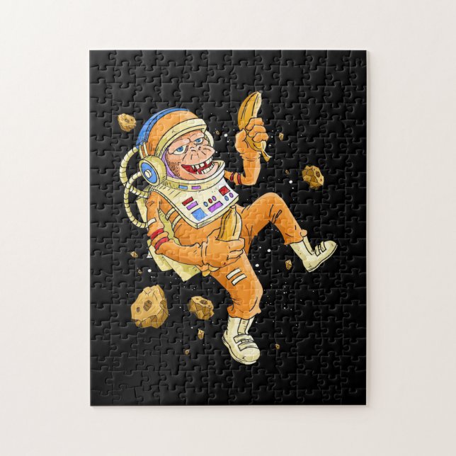 Puzzle Espacio de monos astronautas (Vertical)